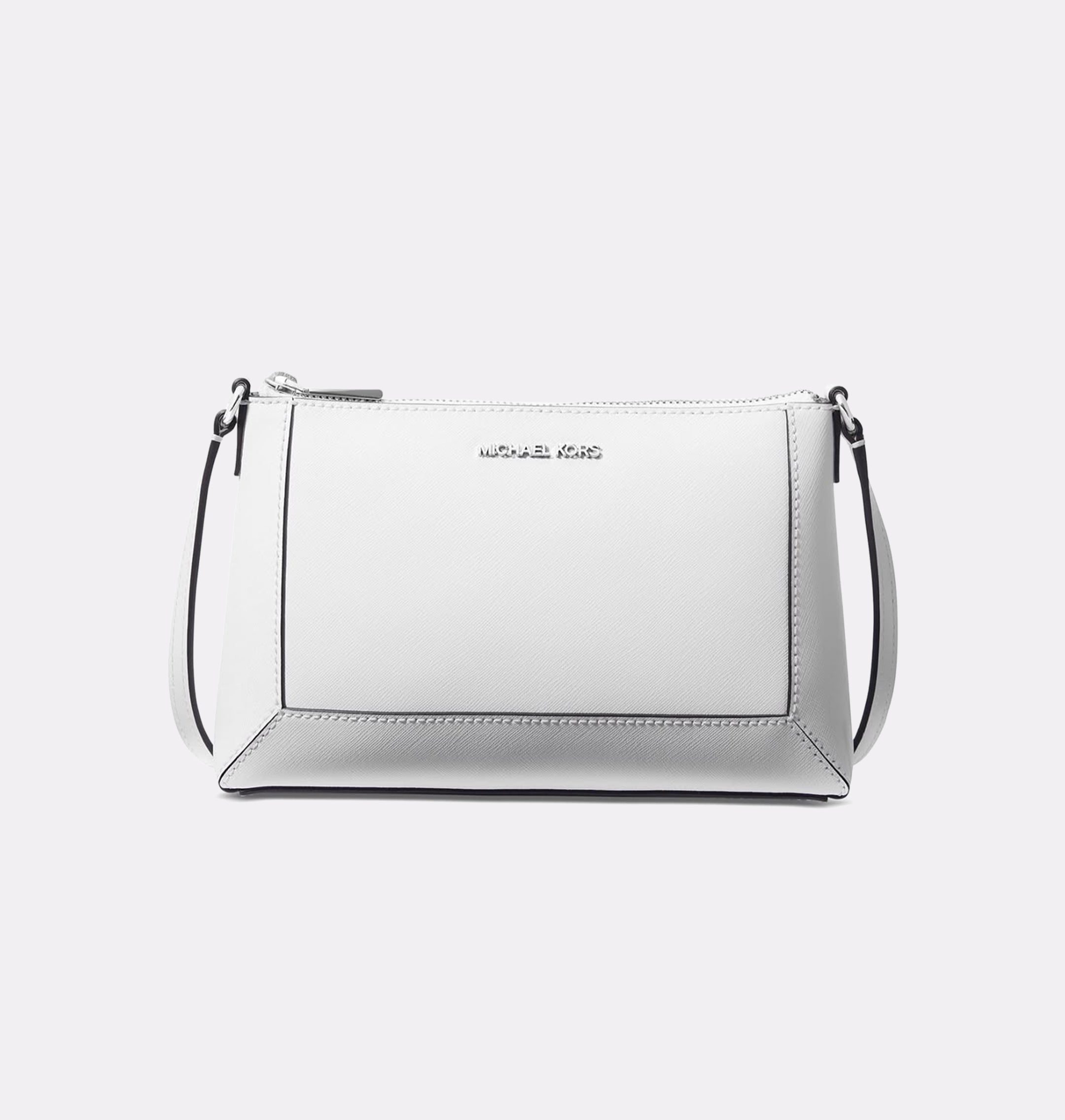 Michael Kors Small Leather Crossbody Navy