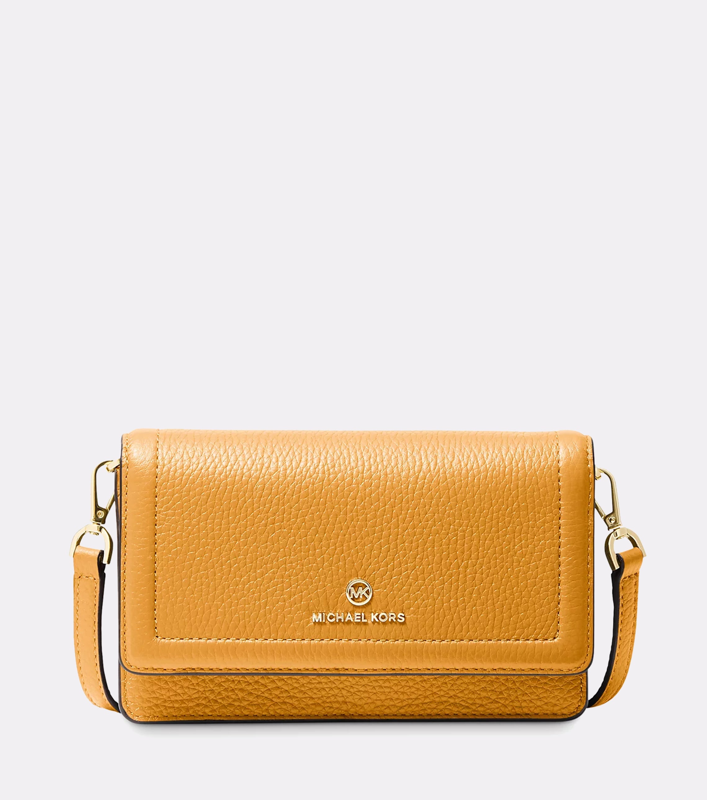 Michael Kors Jet Set Charm Small Leather Ph Black Gold