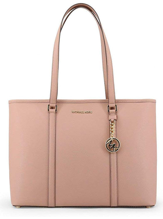 Michael Kors Temple Leather Tote Luggage