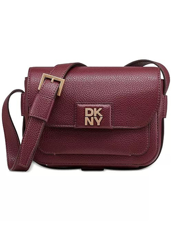 DKNY Robin Mini Flap Crossbody Shitake