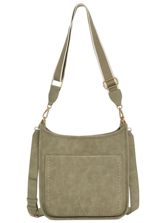 Style Co Whipstitch Medium Crossbody Potters Clay