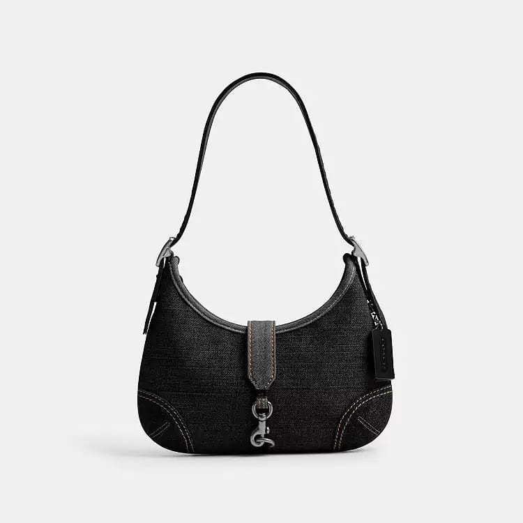 Coach Hamptons Hobo Bag Black