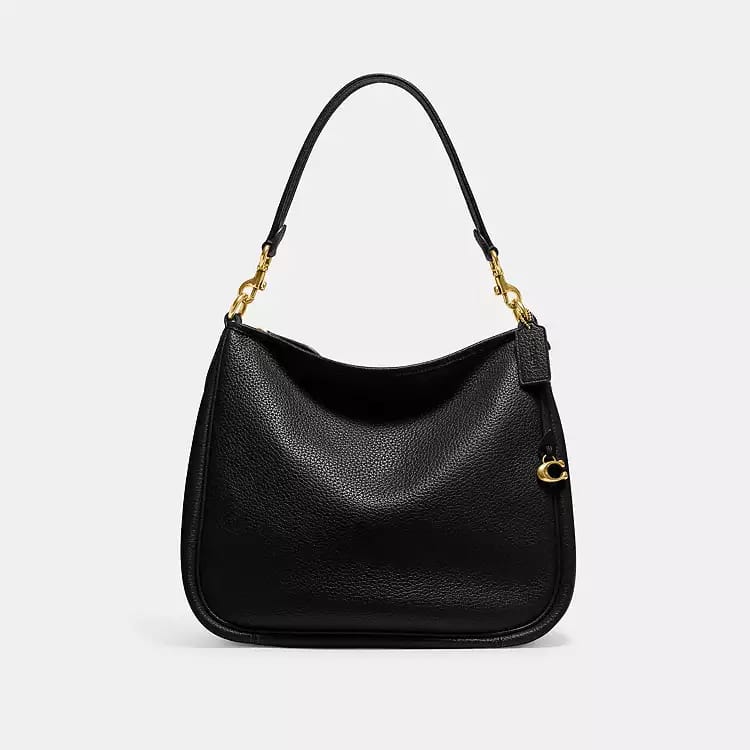 COACH Cary Small Pebble Leather Shoulder Bag
