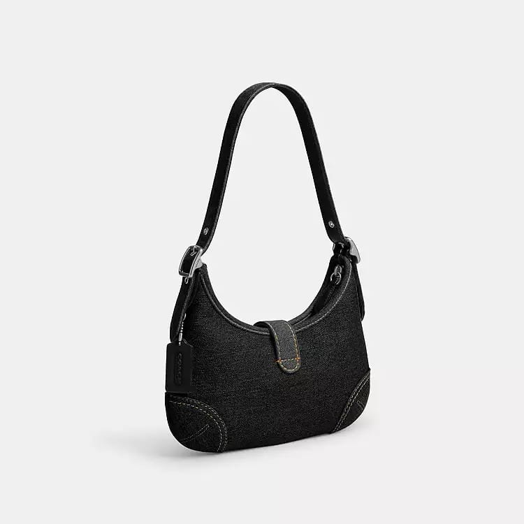 Coach Hamptons Hobo Bag Black