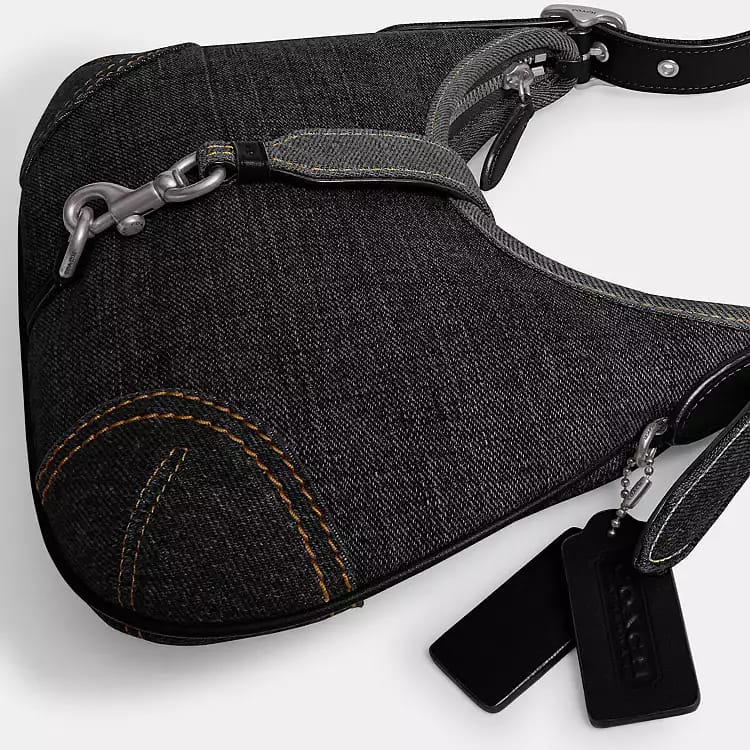 Coach Hamptons Hobo Bag Black