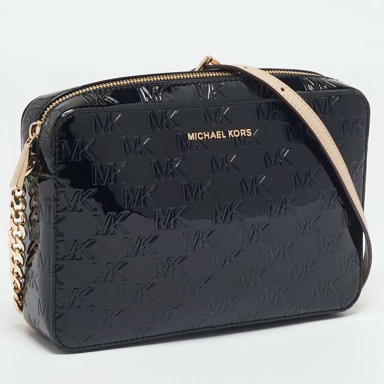 MK Small East West Crossbody with Black