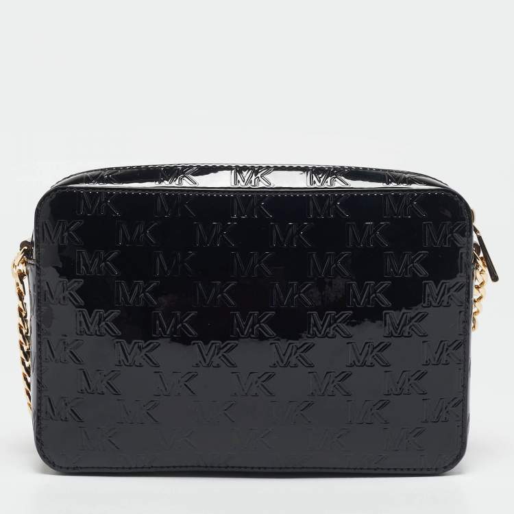 MK Small East West Crossbody with Black