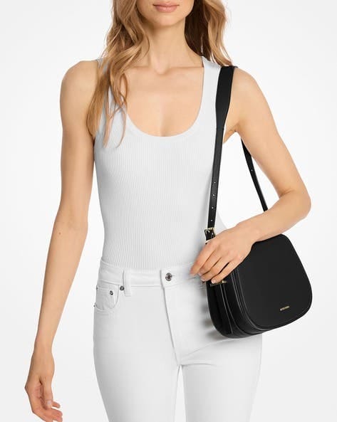 MK Lydia Small Leather Flap Messe