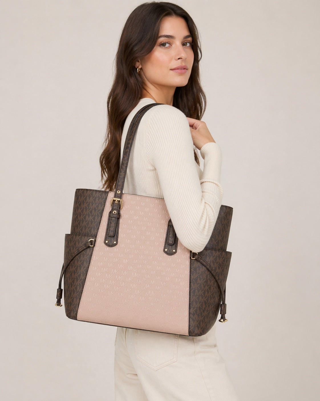 MK Voyager East/West Tote