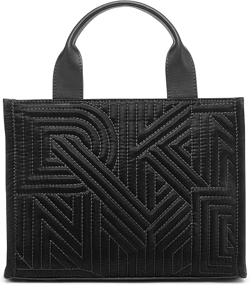 DKNY Hadlee Small Tote Black Silver