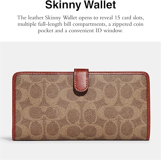 COACH Signature Monogram Coated Canv Beige