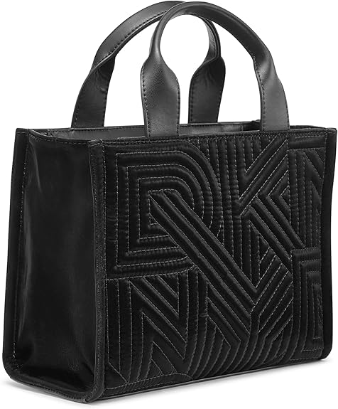 DKNY Hadlee Small Tote Black Silver