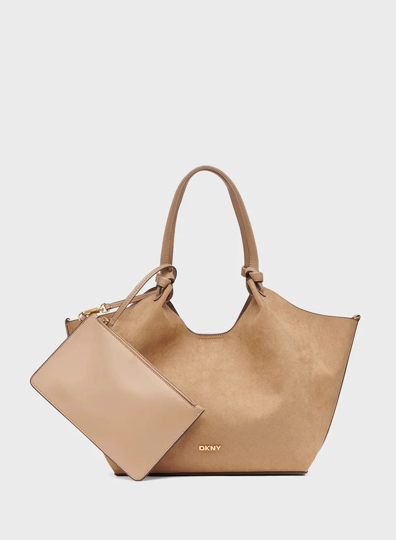 DKNY Paula Extra Large Tote Bag Cappuccino NO SIZE
