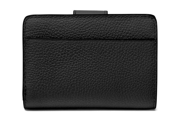 Michael Kors Small Tab Compact Pocket Walle Black