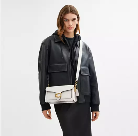 COACH Tabby 26 Refresh Polished Pebb Chalk