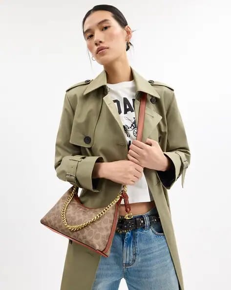 COACH Signature Canvas Juliet Small 25 Shoulder Bag