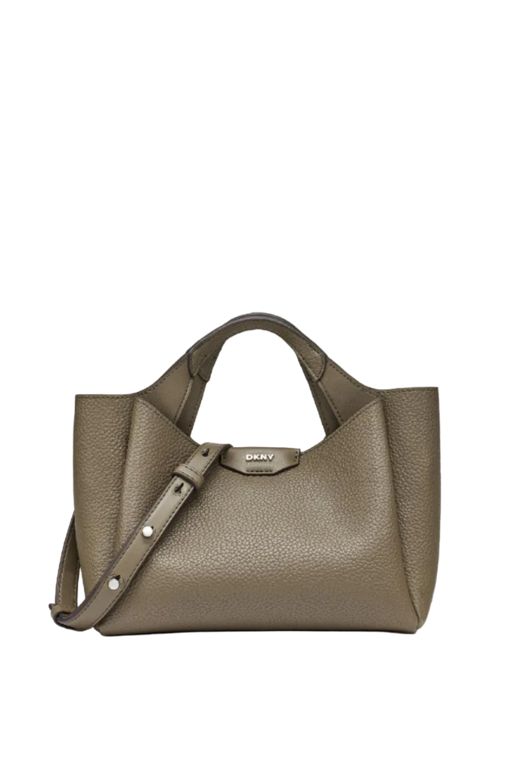 DKNY WILLA MINI SATCHEL BAG UTILITY GREEN