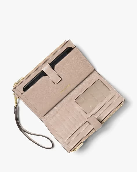 Michael Kors Adele Double-Zip iPhone 7 Plus Navy