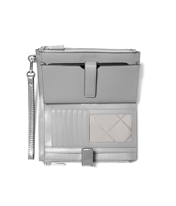 Michael Kors Double Zip Wristlet Black