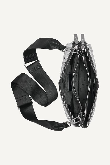 DKNY Tinsley Small Crossbody Marshmallow Black