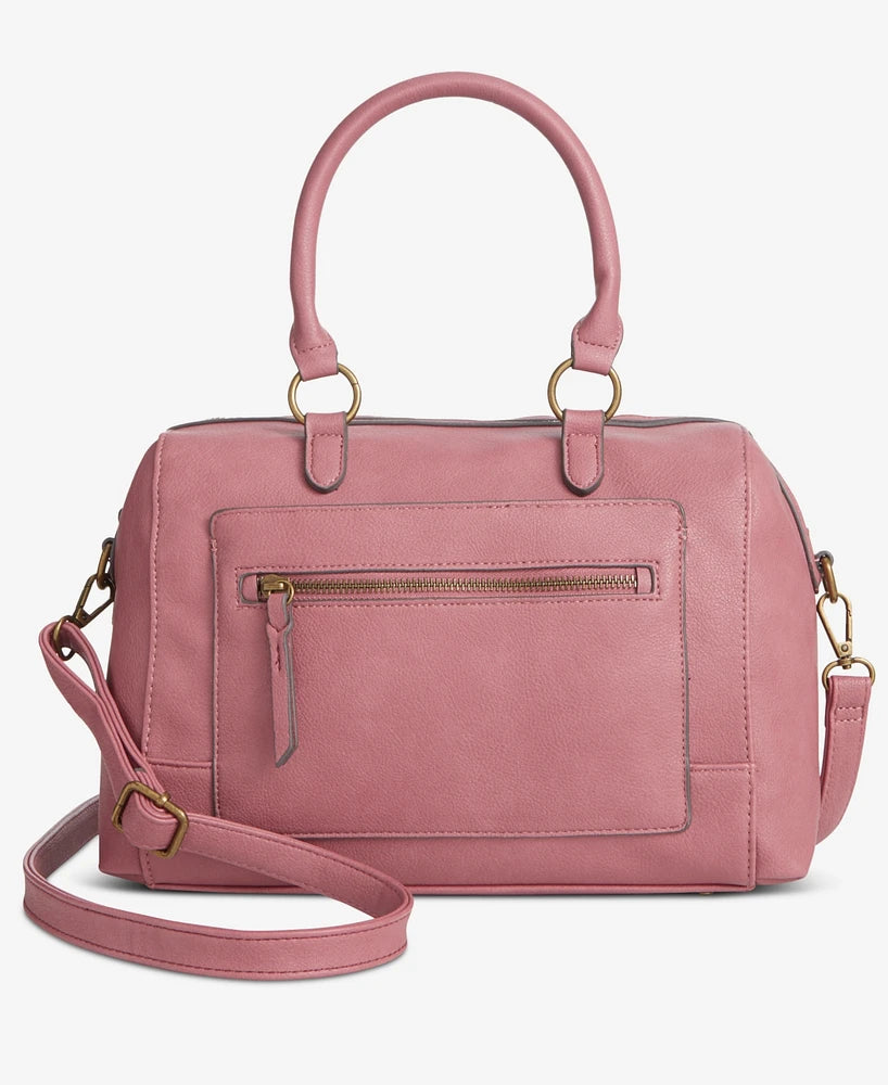 Style Co Hudsonn Satchel Deco Rose