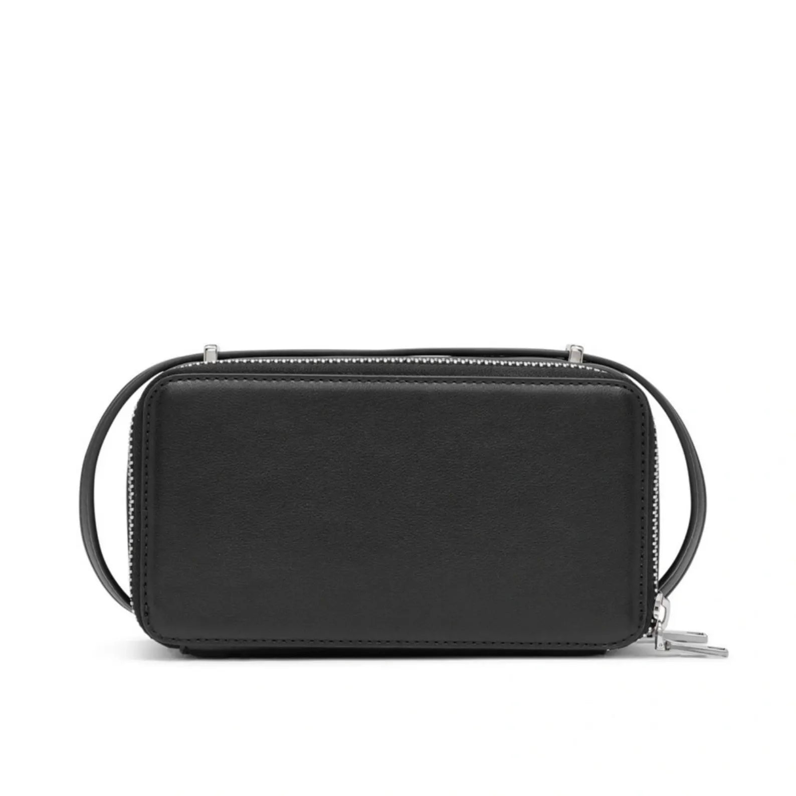 DKNY Carter Mini Logo Camera Bag Black Silver