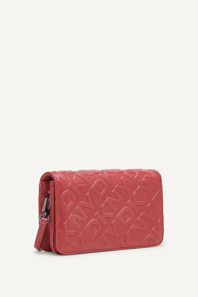 DKNY Ashlyn Crossbody Wallet Bright Red