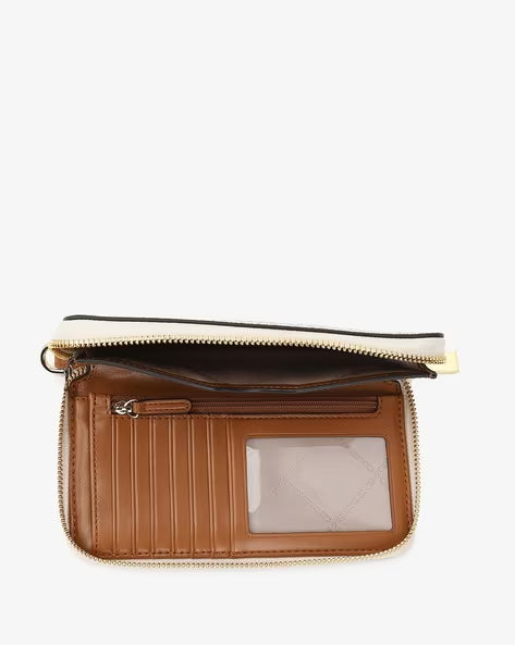 Michael Kors Jet Set Large Flat Multifuncti Brown Gold