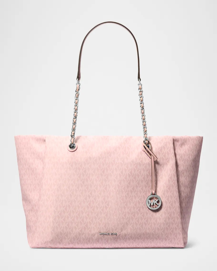 Michael Kors Georgia Extra-Large Top Zip To Smokey Rose NO SIZE