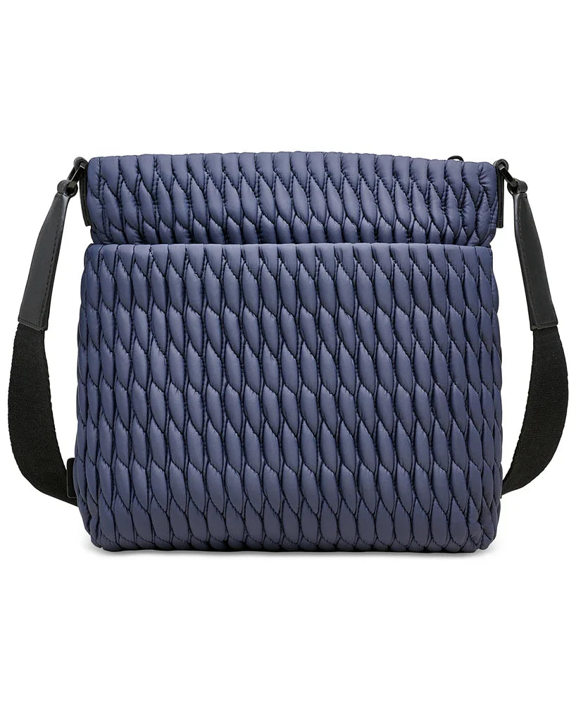DKNY Mack Nylon Crossbody Bag Dark Denim