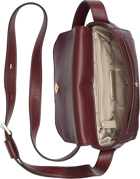 DKNY Robin Mini Flap Crossbody Shitake