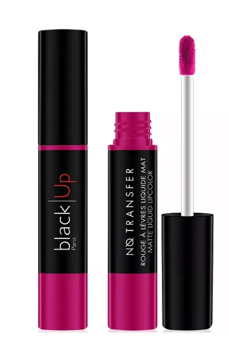 blackUp No Transfer Matte Liq LM07 Deep Plum