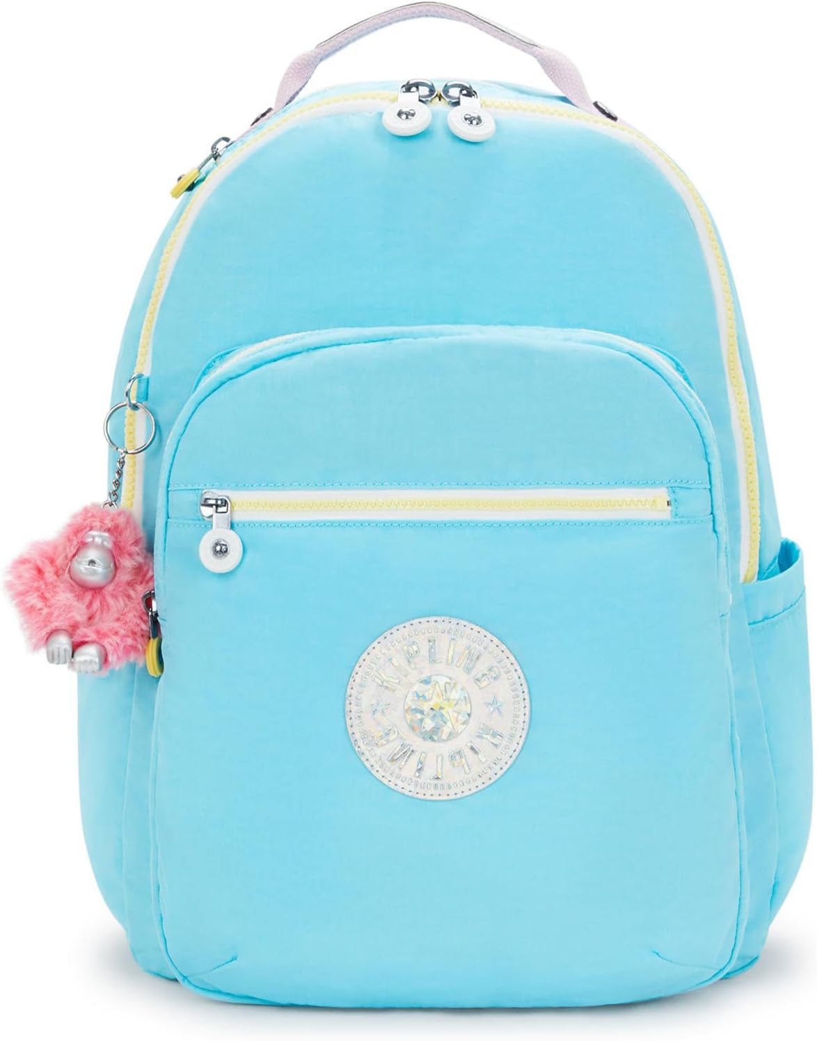 Kipling Seoul Go Backpack Blue Sea Mix