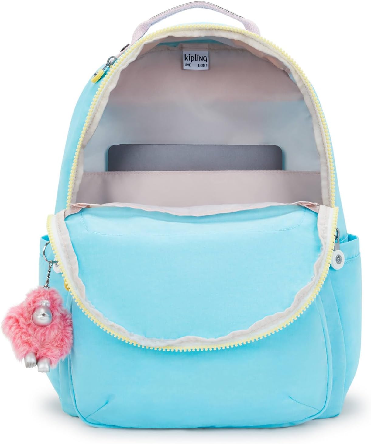 Kipling Seoul Go Backpack Blue Sea Mix