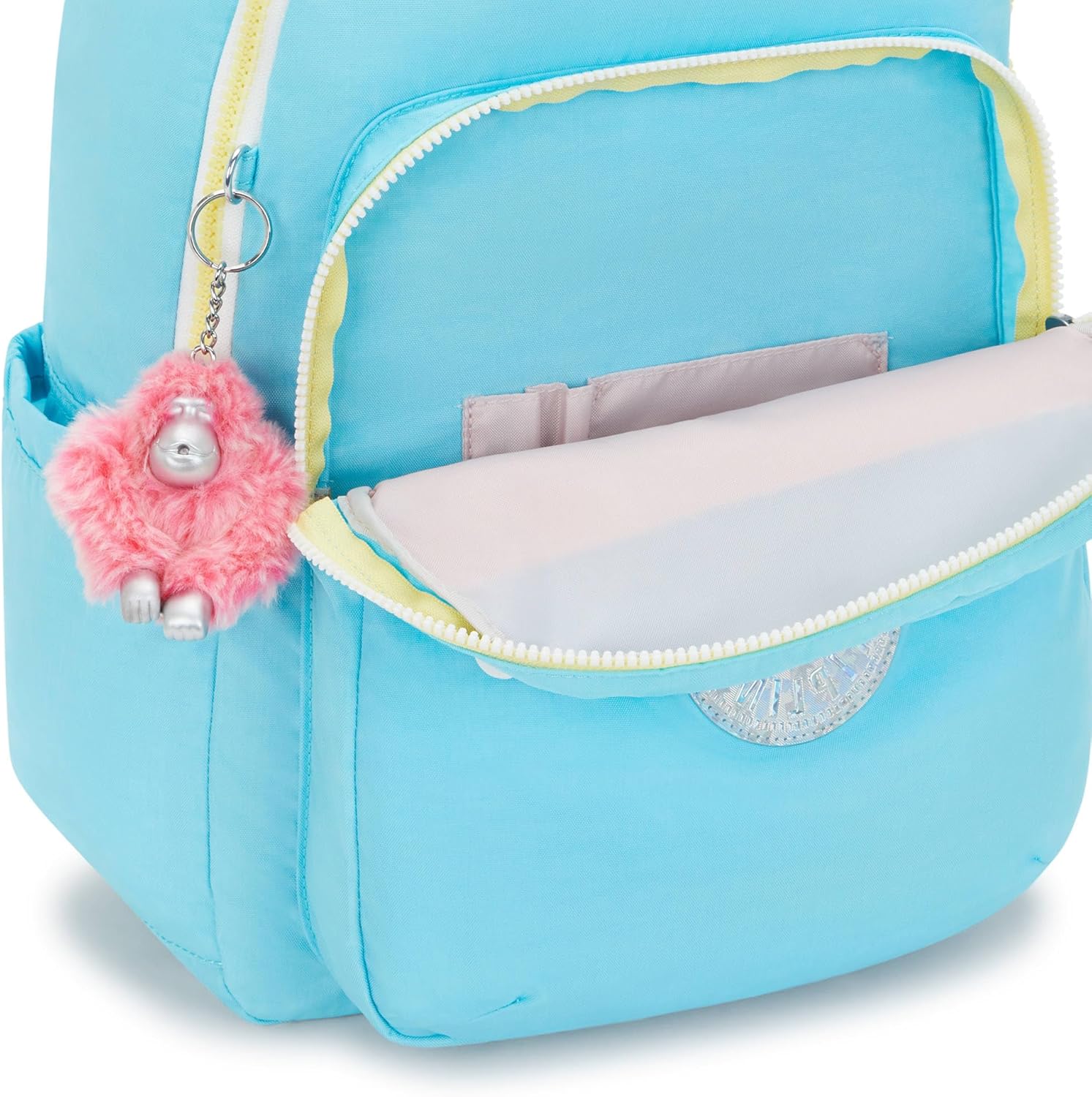 Kipling Seoul Go Backpack Blue Sea Mix