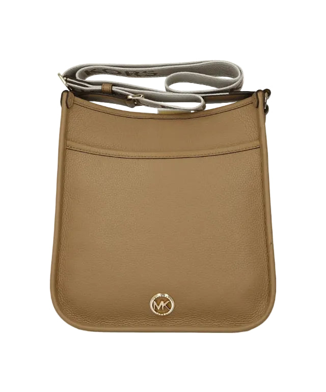 Michael Kors Luisa Leather North South Mess Camel